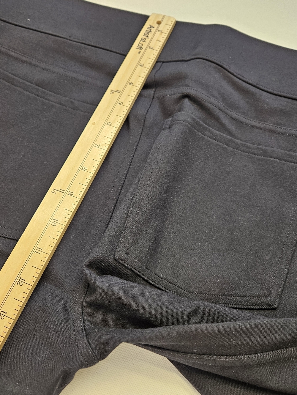 Spanx Ankle Jean-ish Leggings, Black, Women's 1X - Picture 7 of 10